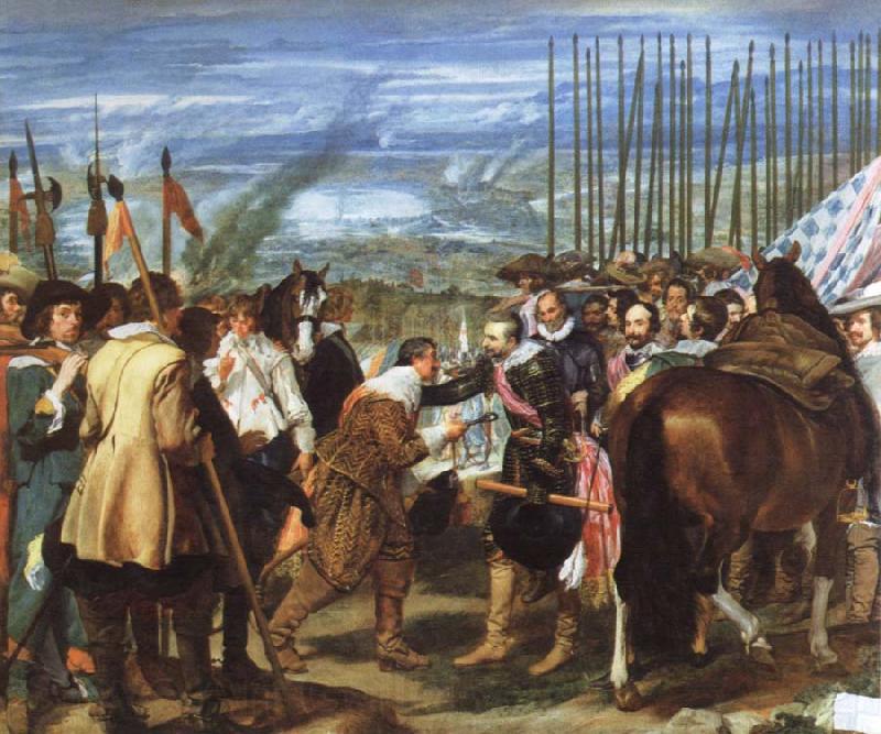 Diego Velazquez the surrender of breda France oil painting art